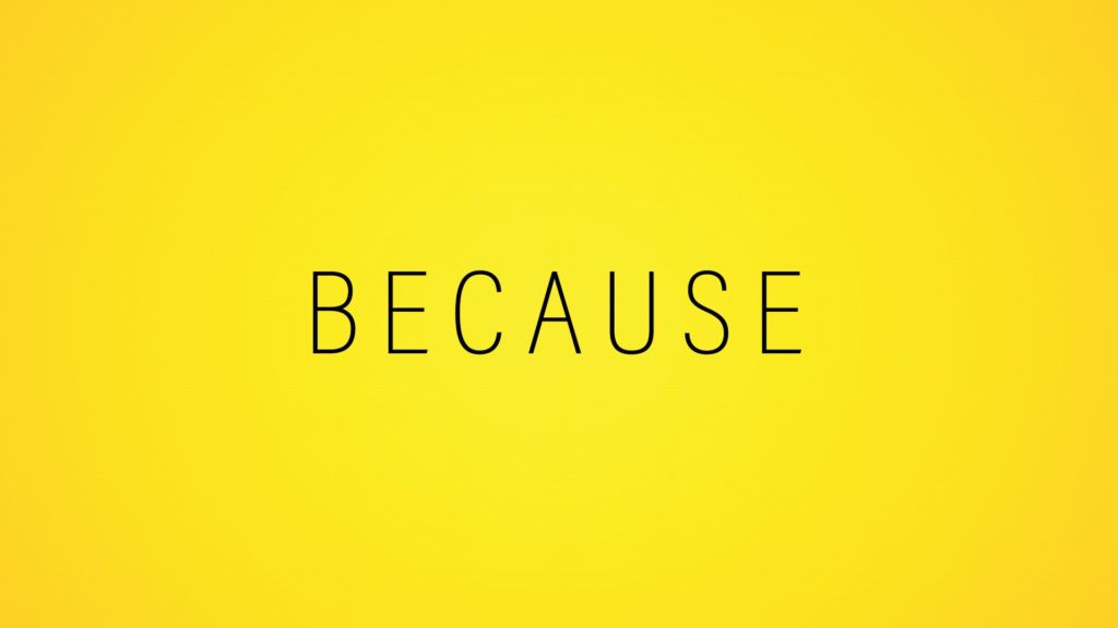 Because