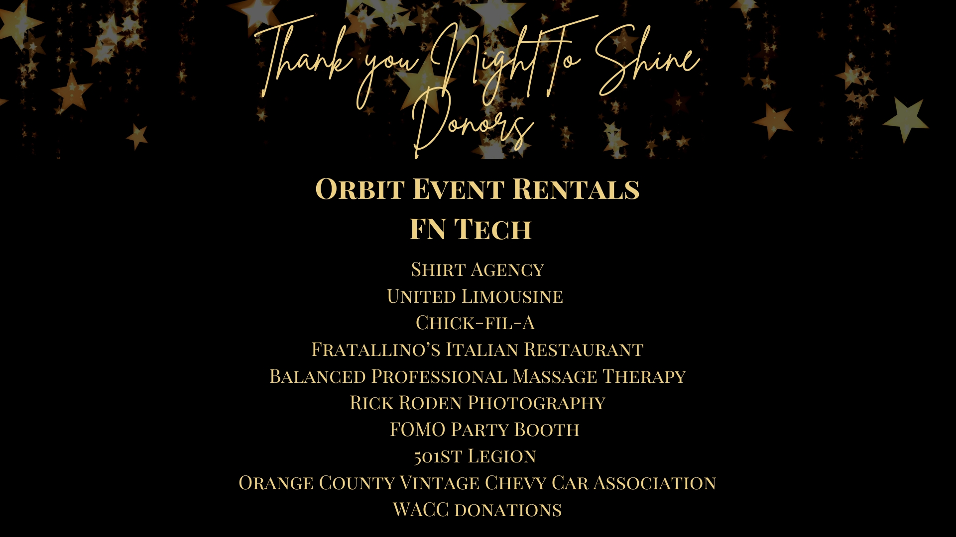 Night To Shine