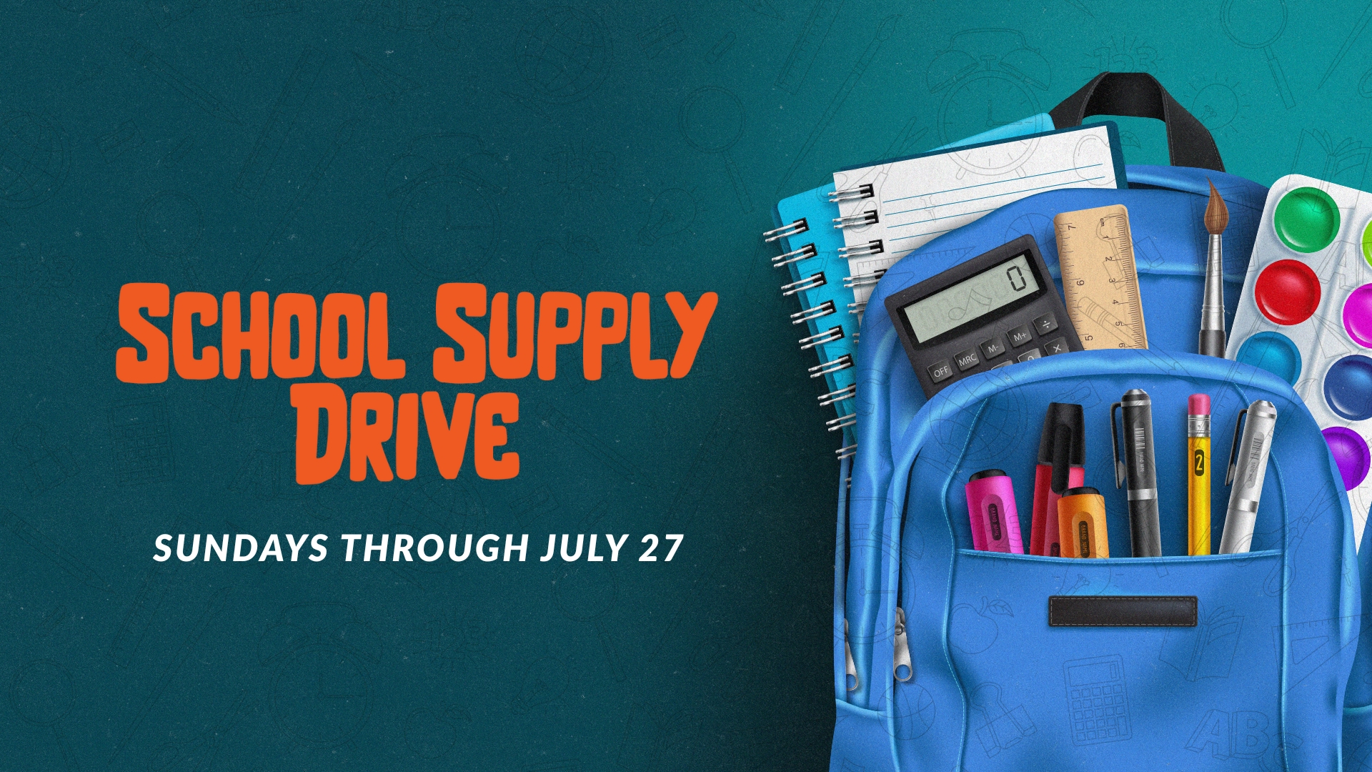 School Supply Drive